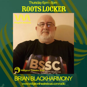 Image of Brian Blackharmony for Roots Locker Radio show