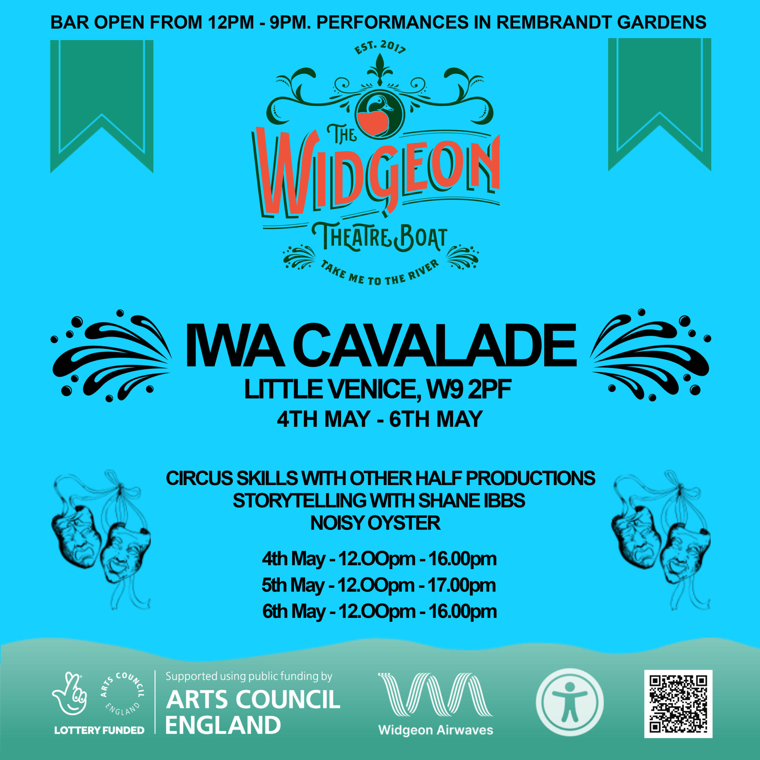IWA Cavalade Flyer for event from 4th 0 6th May 2024